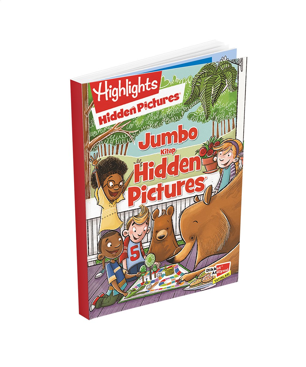 Jumbo Kitap Hidden Pictures Dikkat Geliştirme Serisi